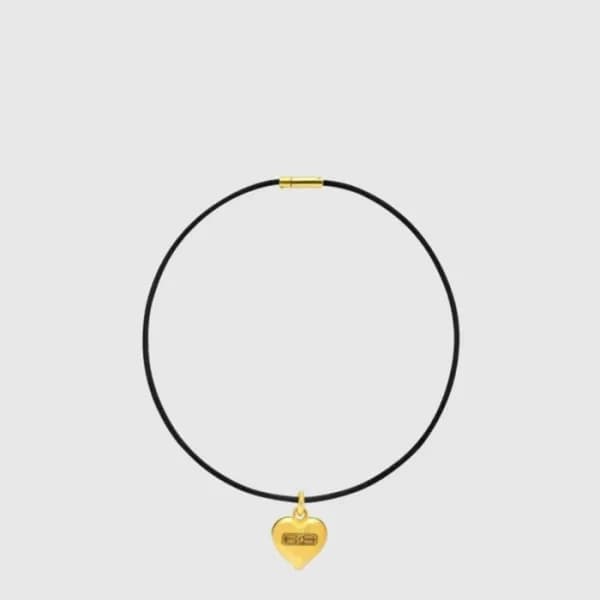 발렌시아가 남성 하트 네크리스 - Balenciaga Mens Heart Necklace … - 1