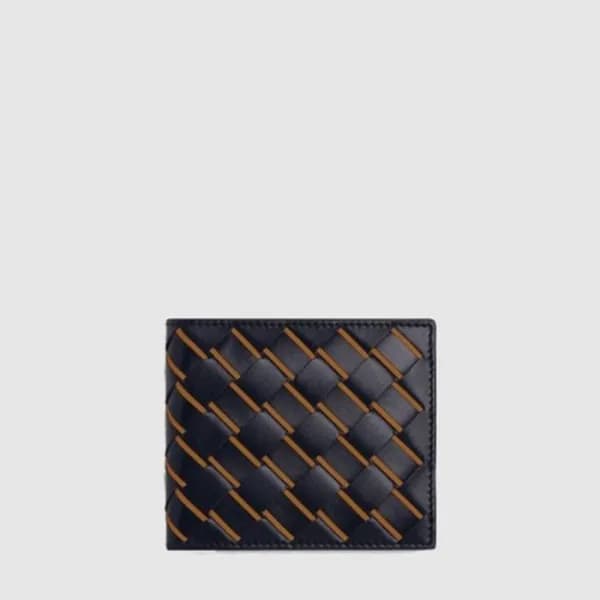 보테가 베네타 남성 인트레치아토 폴더형 지갑 - Bottega veneta Mens Int…