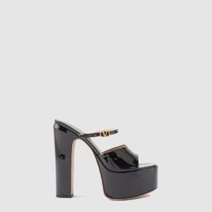 발렌티노 여성 가죽 플랫폼 뮬 - Valentino Womens Leather Platfo…