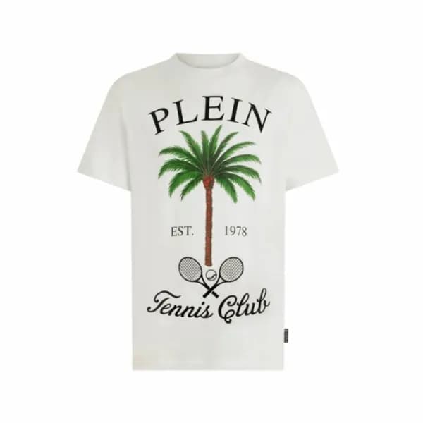 필립플레인 남성 라운드 반팔티 - Philipp-plein Mens Round Tshirt… - 1