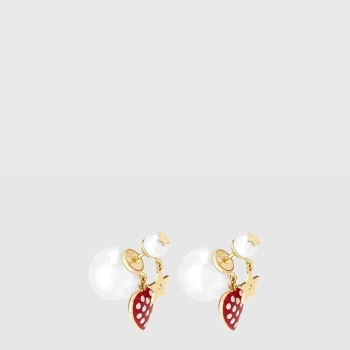 디올 여성 골드 이어링 - Dior Womens Gold Earring - acc9572x - 1