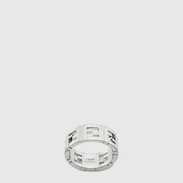펜디 남/녀 FF 링 - Fendi Unisex FF Ring - acc10102x - 1