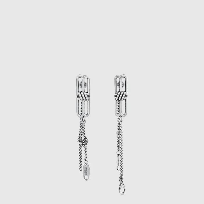 발렌시아가 여성 BB 아이콘 이어링 - Balenciaga Womens BB Icon Earring - acc10966x - 1
