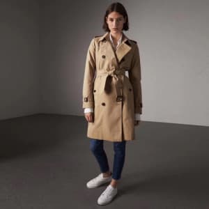 [매장판] BURBERRY WOMEN TRENCH COAT - 버버리 여성 트렌치 코트 … - 1