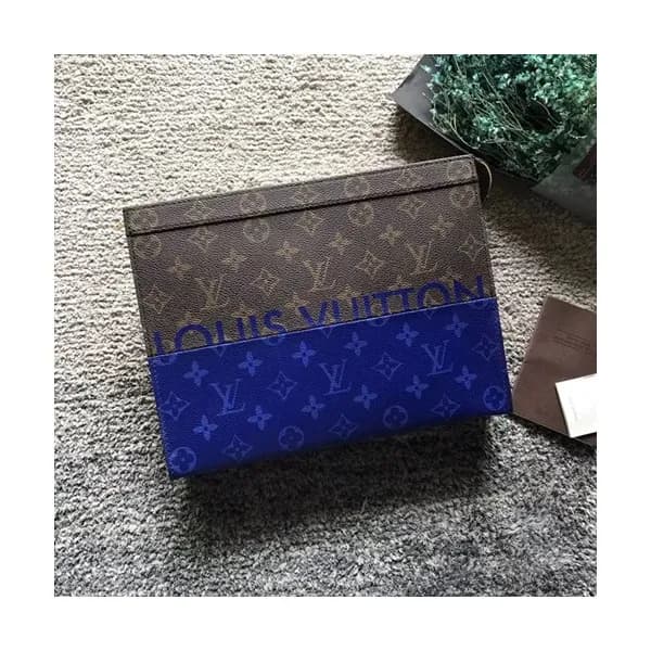 Louis Vuitton Monogram Man Clutch Bag,26cm - 루이비통…