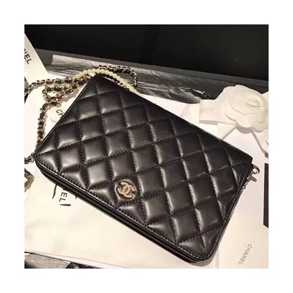 Chanel 2018 WOC Leather Chain Cross Bag ,19CM - 샤넬… - 1