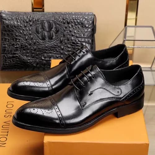 Louis vuitton 2018 Mens Leather Oxford - 루이비통 남성 … - 1