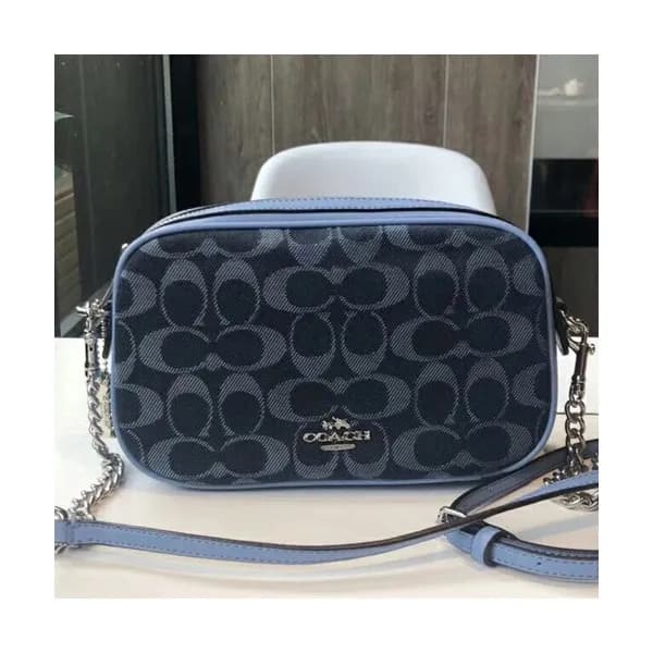 Coach Canvas Camera Shoulder Bag,21cm - 코치 캔버스 카메라… - 1