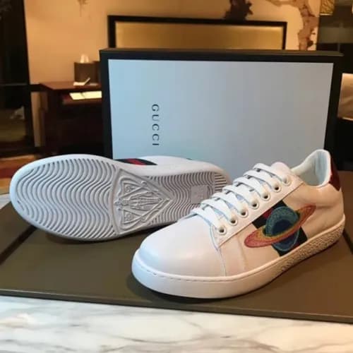 Gucci 2018 Ace Sneakers Low-top White - 구찌 에이스 스니커… - 1