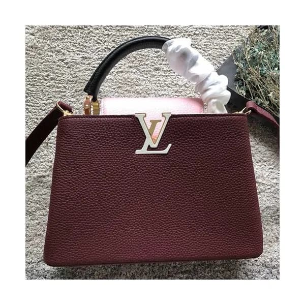 Louis Vuitton Capucines Tote Shoulder Bag,27cm- 루이… - 1