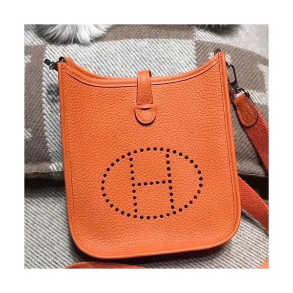 Hermes Evelyne TC Leather Mini Shoulder Bag - 에르메스… - 1