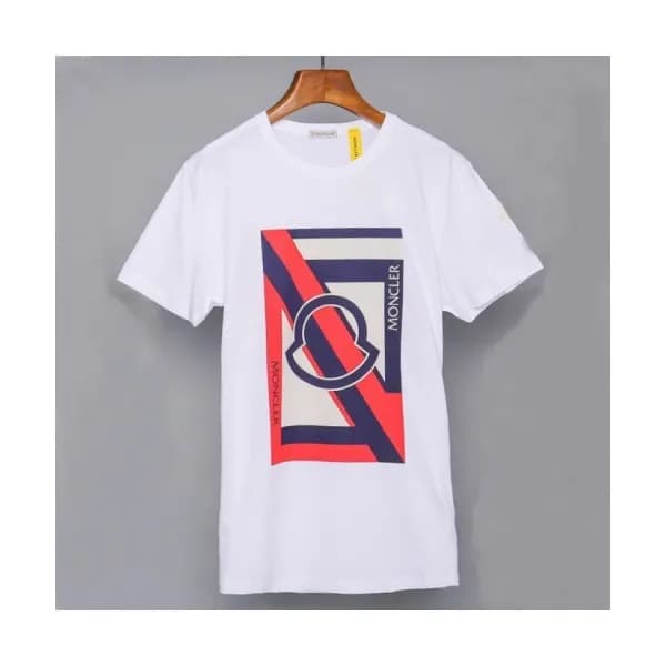 Mocler 2019 Mens Printing Logo Cotton Short Sleeve… - 1