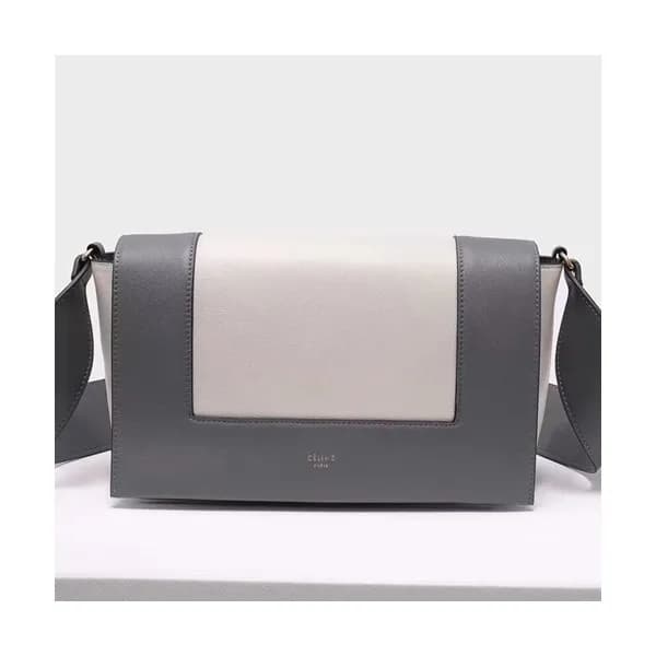 Celine Leather Frame Shoulder Bag,25CM - 셀린느 레더 프레… - 1