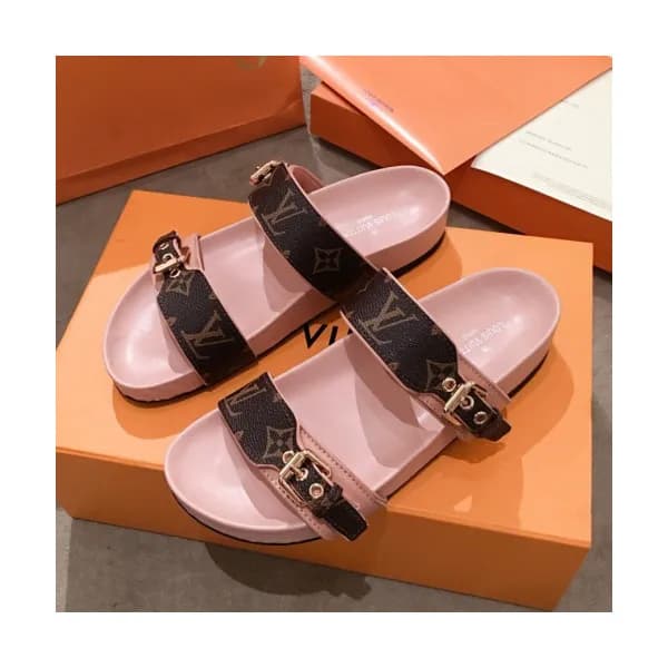 [트렌디]Louis Vuitton 2019 Womens Monogram Strap Leat… - 1