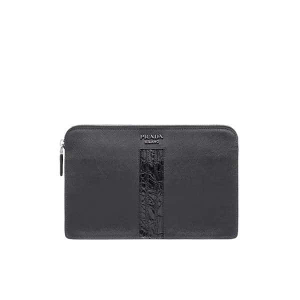 Prada Mens Clutch Bag ,27CM - 프라다 남성용 클러치백 2VF056-… - 1