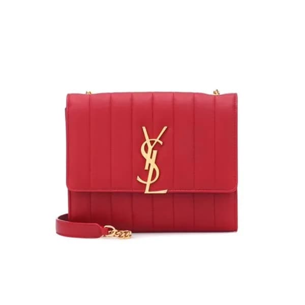 Saint Laurent 2019 Vicky Chain Wallet Shoulder Bag… - 1