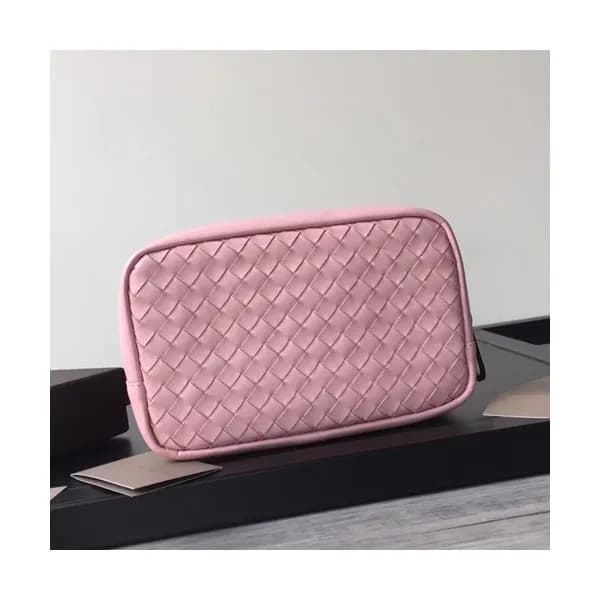 Bottega Veneta Leather Pouch Bag,18cm - 보테가 베네타 레더… - 1