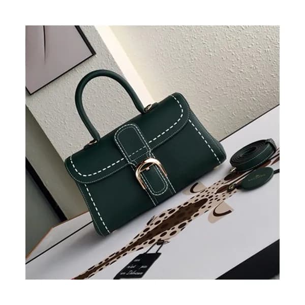 Delvaux 2019 Leather Tote Shoulder Bag,28s CM - 델보… - 1