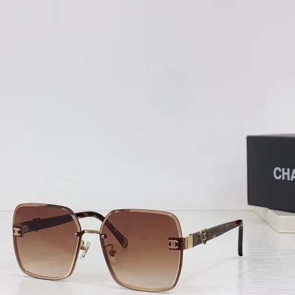 Chanel 2024 Mm/Wm Trendy Metal Frame Sunglasses - … - 1