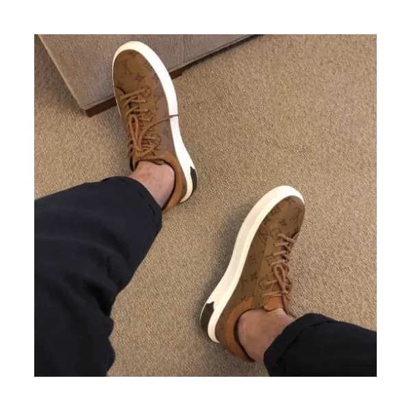 [미러급]Louis Vuitton 2019 Mens Monogram Lambskin Sne… - 1