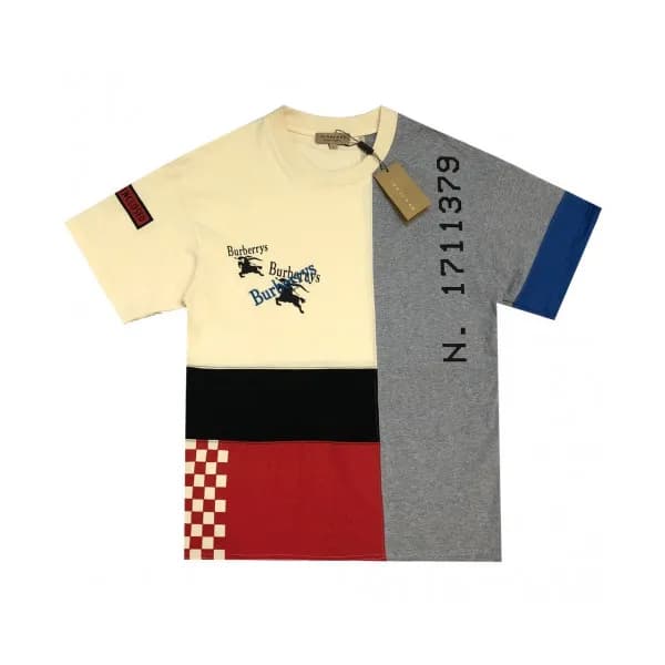 Burberry 2019 Mm/Wm Logo Cotton Short Sleeved Tshi… - 1