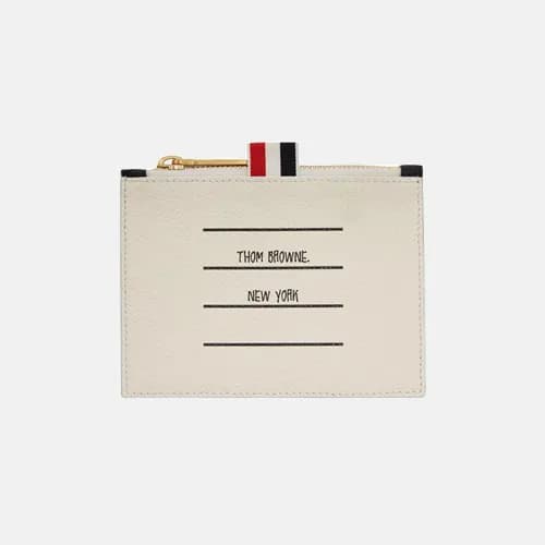 Thom Browne 2019 Leather Card Coin Purse,14cm - 톰브… - 1