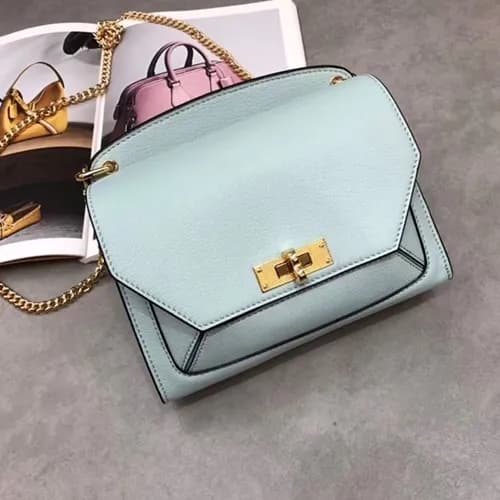 Bally 2019 Suzy Leather Chain Shoulder Cross Bag,2… - 1