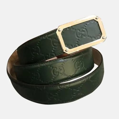 Gucci 2019 Mens Leather Belt - 구찌 2019 남성용 레더 벨트 G… - 1