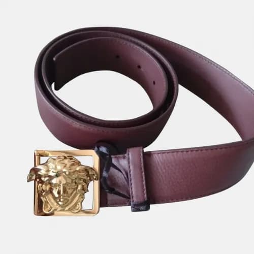 Versace 2019 Mens Leather Belt - 베르사체 2019 남성용 레더… - 1