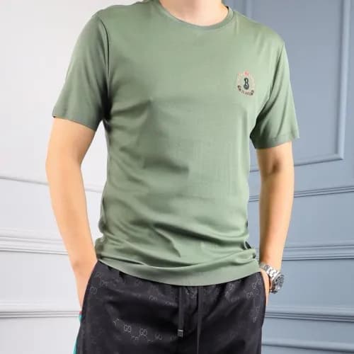 Burberry 2019 Mens Logo Cotton Short Sleeved Tshir… - 1