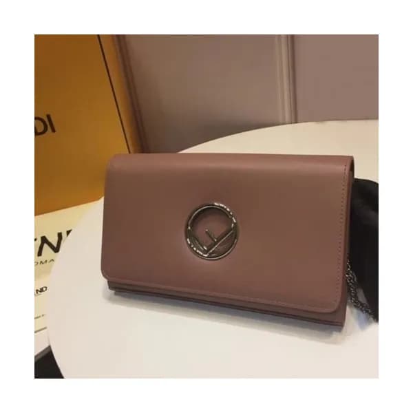 Fendi 2019 Mini Chain Shoulder Cross Bag ,22.5CM -… - 1