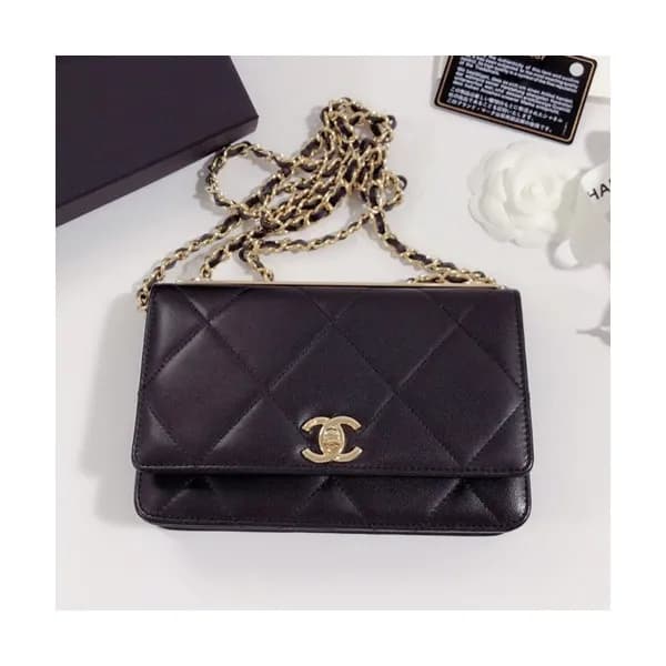 Chanel 2019 WOC Chain Cross Bag,19CM - 샤넬 2019 WOC… - 1