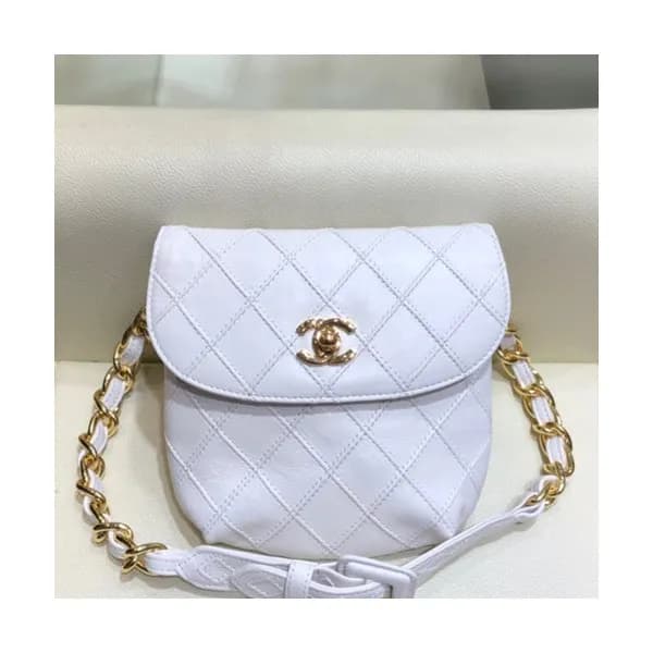 Chanel 2019 Women Leather Belt Bag ,17CM - 샤넬 2019… - 1