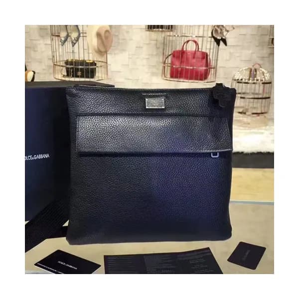Dolce&Gabbana 2019 Leather Messenger Shoudler Bag … - 1