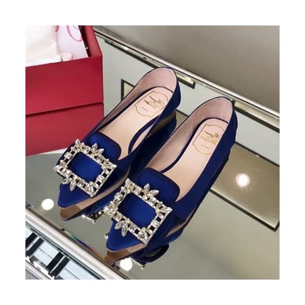 Roger Vivier 2019 Ladies Silk Flat Shoes - 로저비비에 2… - 1