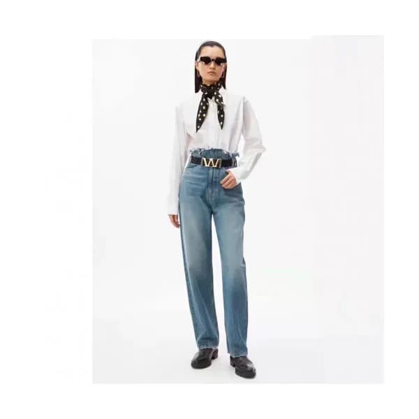 Alexsander Wang Womens Classic Denim Pants - 알렉산더왕… - 1