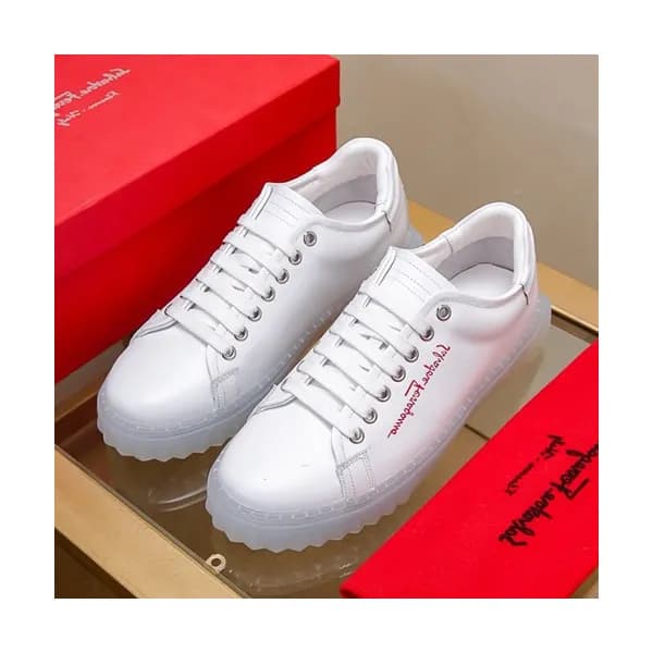 Ferragamo 2019 Mens Leather Sneakers - 페라가모 2019 남… - 1
