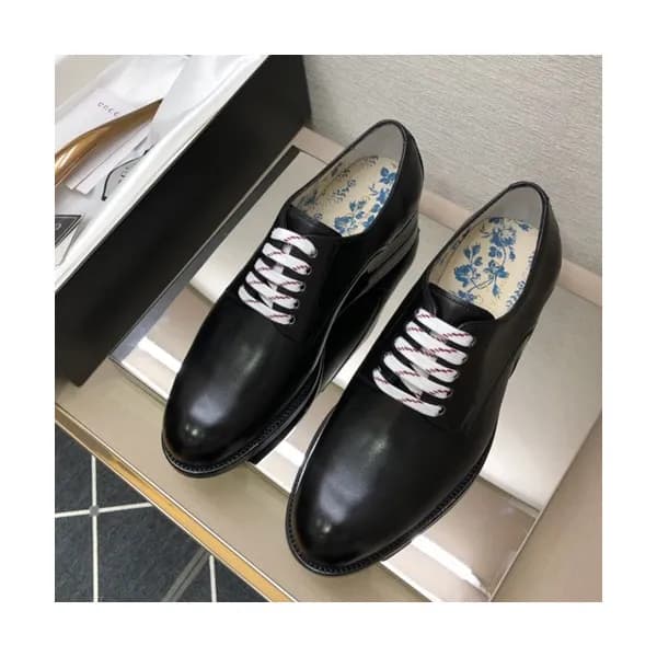Gucci 2019 Mens Leather Oxford Shoes - 구찌 2019 남성… - 1