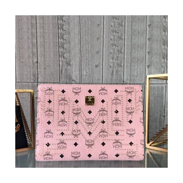 MCM 2019 Visetos Clutch Bag,29cm - 엠씨엠 2019 남여공용 비… - 1