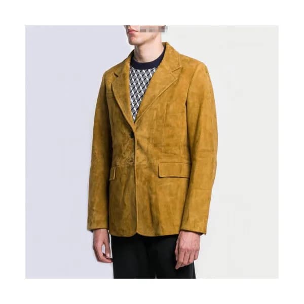 Prada 2019 Mens Logo Casual Leather Jacket - 프라다 2… - 1