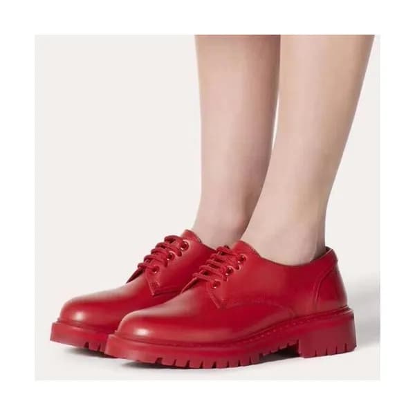 Valentino 2019 Ladies Leather Shoes - 발렌티노 2019 여… - 1