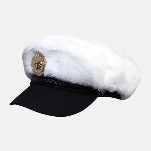 Versace 2019 Ladies Fur Cap - 베르사체 2019 여성용 퍼 모자 V… - 1