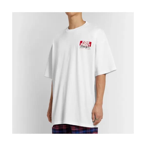 [베트멍]Vetements 2020 Mm/Wm Printing Logo Cotton Sho… - 1