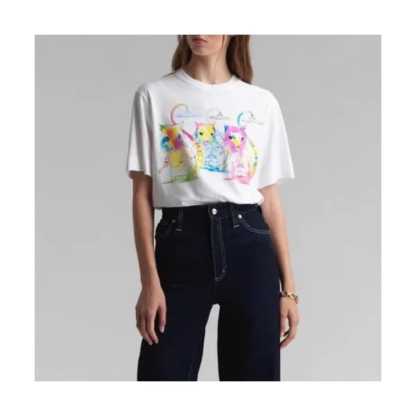 [매장판]Chloe 2020 Mm/Wm Animal Cotton Short Sleeved … - 1