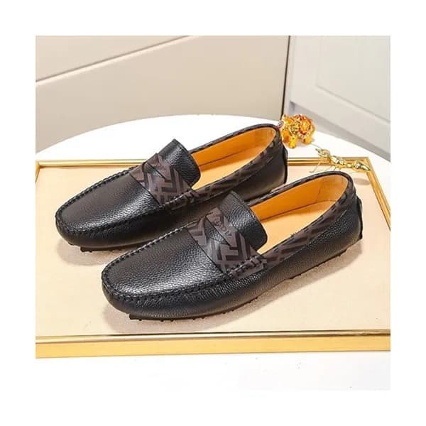 Fendi 2020 Mens Leather Loafer - 펜디 2020 남성용 레더 로퍼… - 1