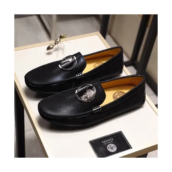 Versace 2020 Mens Leather Loafer - 베르사체 2020 남성용 … - 1
