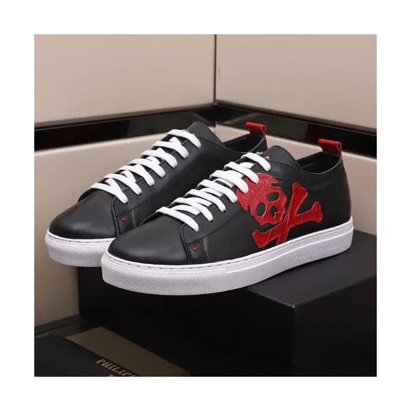 Philipp plein 2020 Mens Leather Sneakers - 필립플레인 … - 1