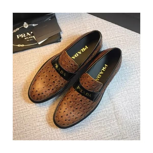 Prada 2020 Mens Leather Loafer - 프라다 2020 남성용 레더 로… - 1