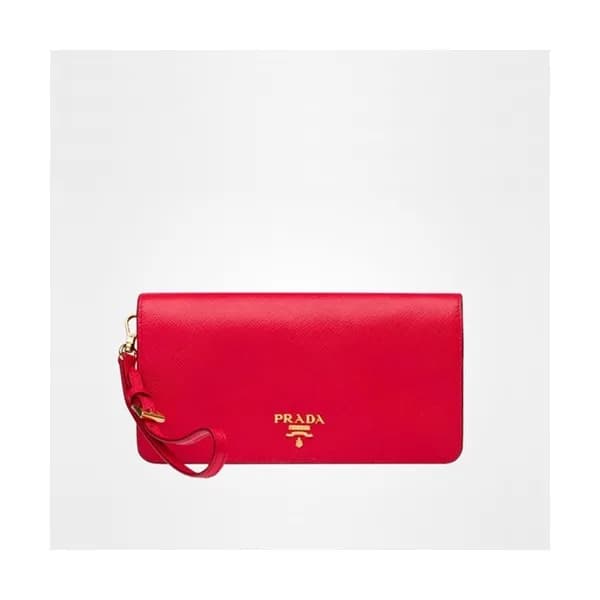 Prada 2020 Leather Chain Shoulder Cross Bag / Clut… - 1
