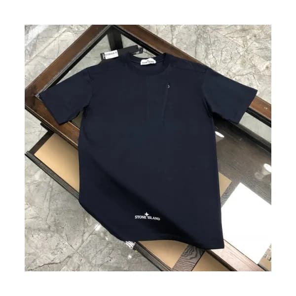 [스톤아일랜드]Stone Island 2020 Mens Crew-neck Cotton Sh… - 1